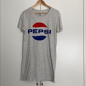 H&M Pepsi logo t-shirt dress
